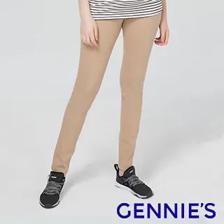 【Gennies 奇妮】顯瘦修身牛仔褲-藍(孕婦褲 長褲 筆管 窄管 後雙口袋 一體成型 無痕褲頭) 歷史價格詳細信息