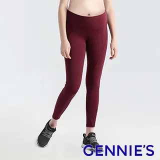 【Gennies 奇妮】FITNESS蜜桃輕托運動褲-藍(孕婦褲 彈力褲 韻律褲 修身 機能布) 歷史價格詳細信息