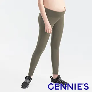 【Gennies 奇妮】FITNESS蜜桃輕托運動褲-藍(孕婦褲 彈力褲 韻律褲 修身 機能布) 歷史價格詳細信息