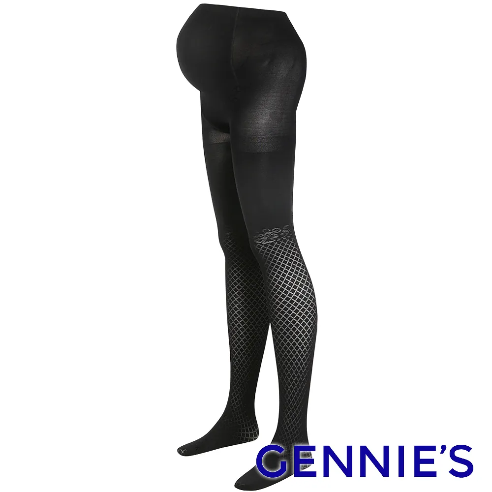 Gennies奇妮 緹花條紋蕾絲中腰內褲-粉/灰藍(GB06) 歷史價格詳細信息