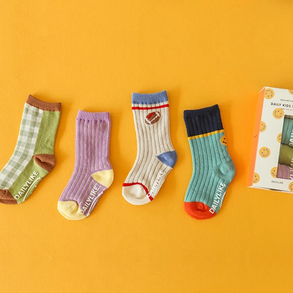韓國 DailyLike 6入組兒童中筒襪子 歷史價格詳細信息