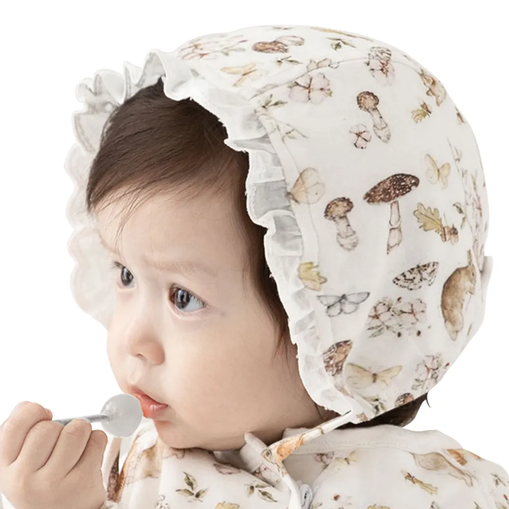 花朵蕾絲邊嬰兒帽子春秋夏季薄款女寶寶盆帽春天遮陽帽公主風 歷史價格詳細信息