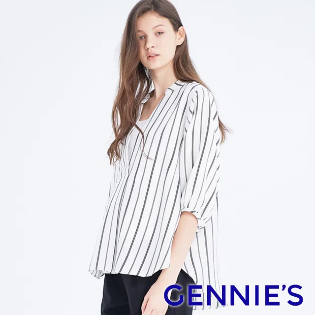 Gennies奇妮 立領腰可調上衣款防電磁波工作服(丈青/淺卡/黑GQ36) 歷史價格詳細信息