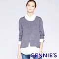 Gennies奇妮 素面蝙蝠袖襯衫式上衣(桃/黃C3A70) 歷史價格詳細信息
