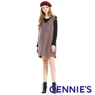 Gennies奇妮-立體縫線中腰孕婦中空紗牛仔褲-藍(T4E02) 歷史價格詳細信息