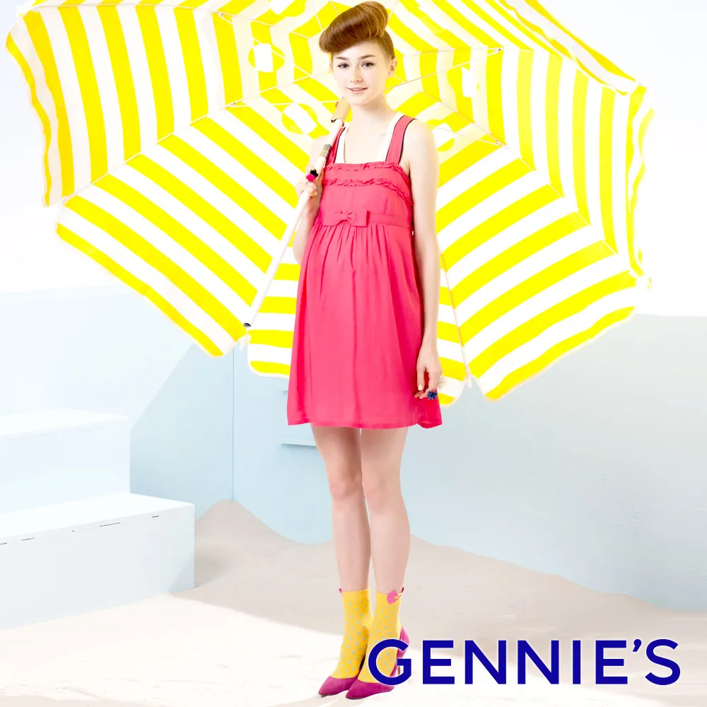 Gennies奇妮 夏日繽紛糖果色彩花苞春夏背心上衣(C3135) 歷史價格詳細信息