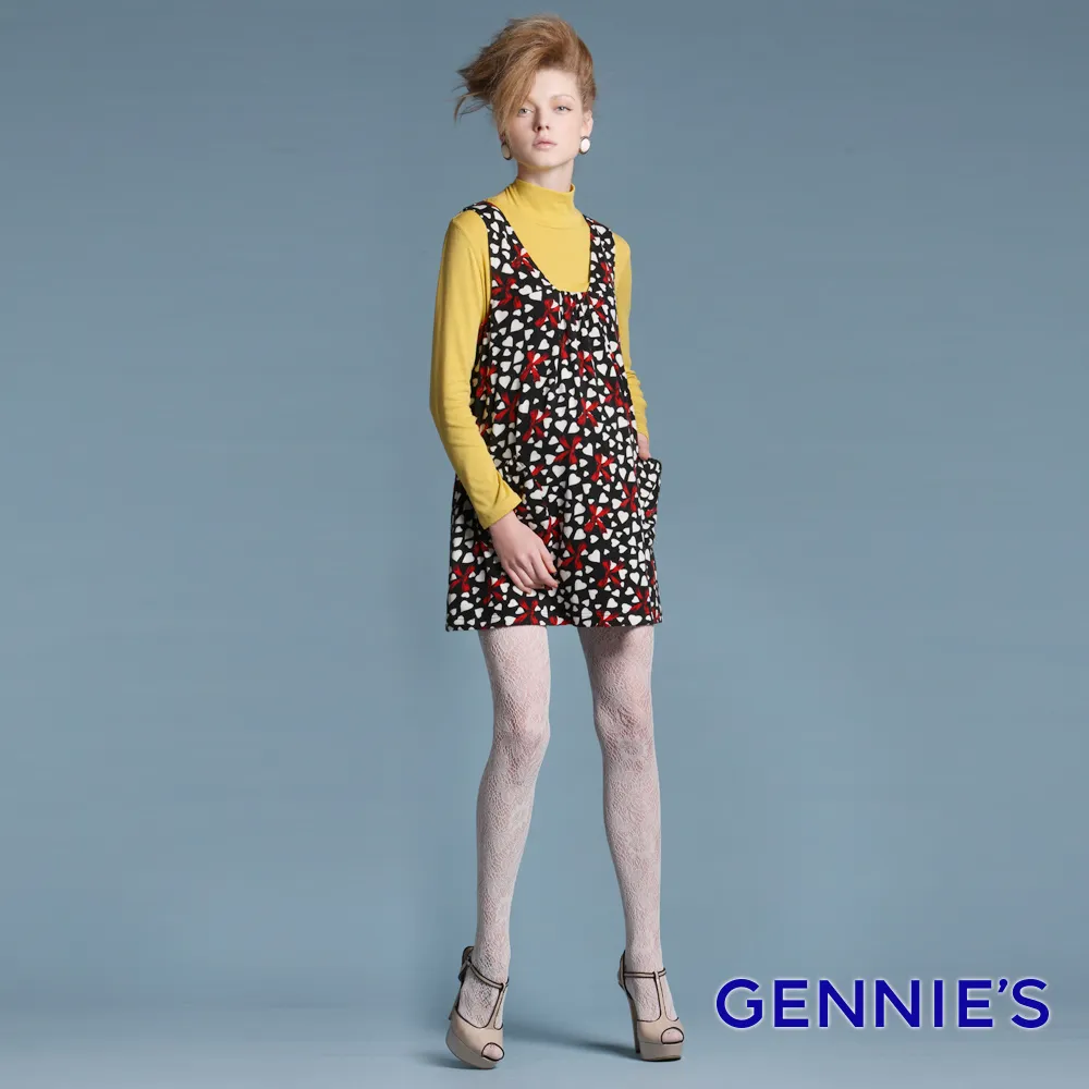 Gennies奇妮 010系列-可愛天鵝絨毛背心洋裝(咖/黑/暗紅TB100) 歷史價格詳細信息