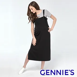 Gennies奇妮 吊帶式上衣款防電磁波工作服(丈青/卡/淺卡GQ30) 歷史價格詳細信息