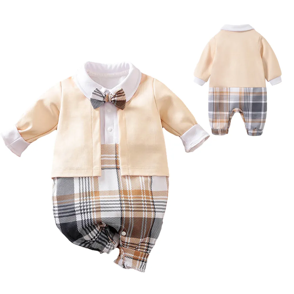 寶寶西裝 滿月禮服 包屁衣套裝 收涎禮服 紳士包屁衣 男寶禮服 嬰兒禮服 西裝連身衣-雪倫小舖 歷史價格詳細信息