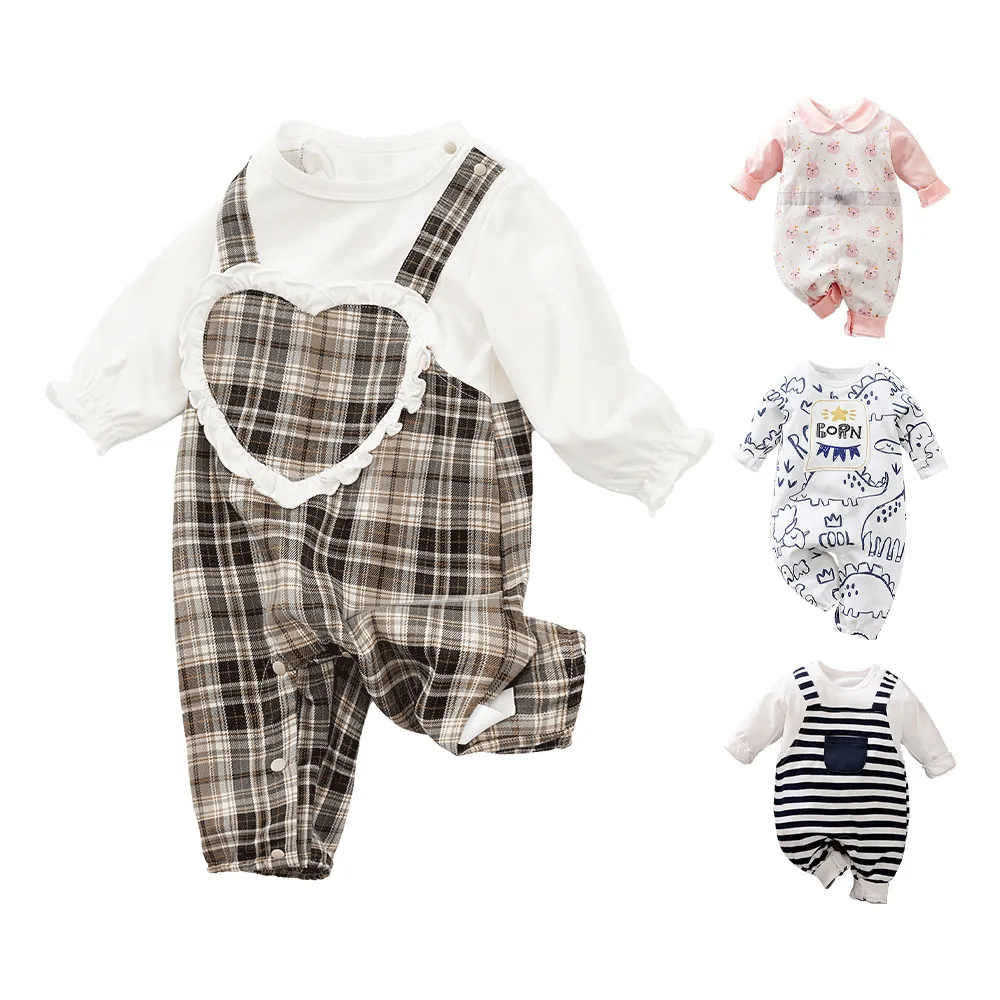 長袖純棉包屁衣 滿版卡通寶寶連身裝 嬰兒兔裝5件組 AM0149 好娃娃 歷史價格詳細信息