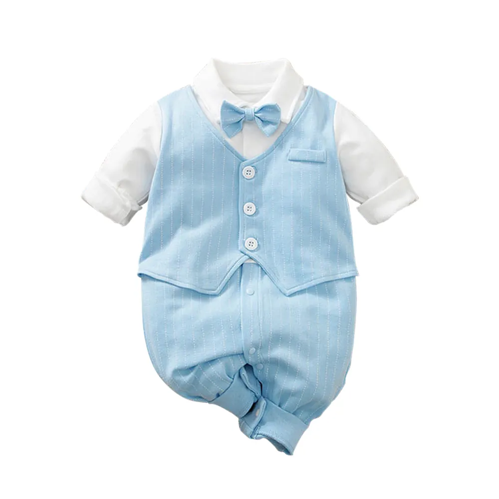 寶寶西裝 滿月禮服 包屁衣套裝 收涎禮服 紳士包屁衣 男寶禮服 嬰兒禮服 西裝連身衣-雪倫小舖 歷史價格詳細信息