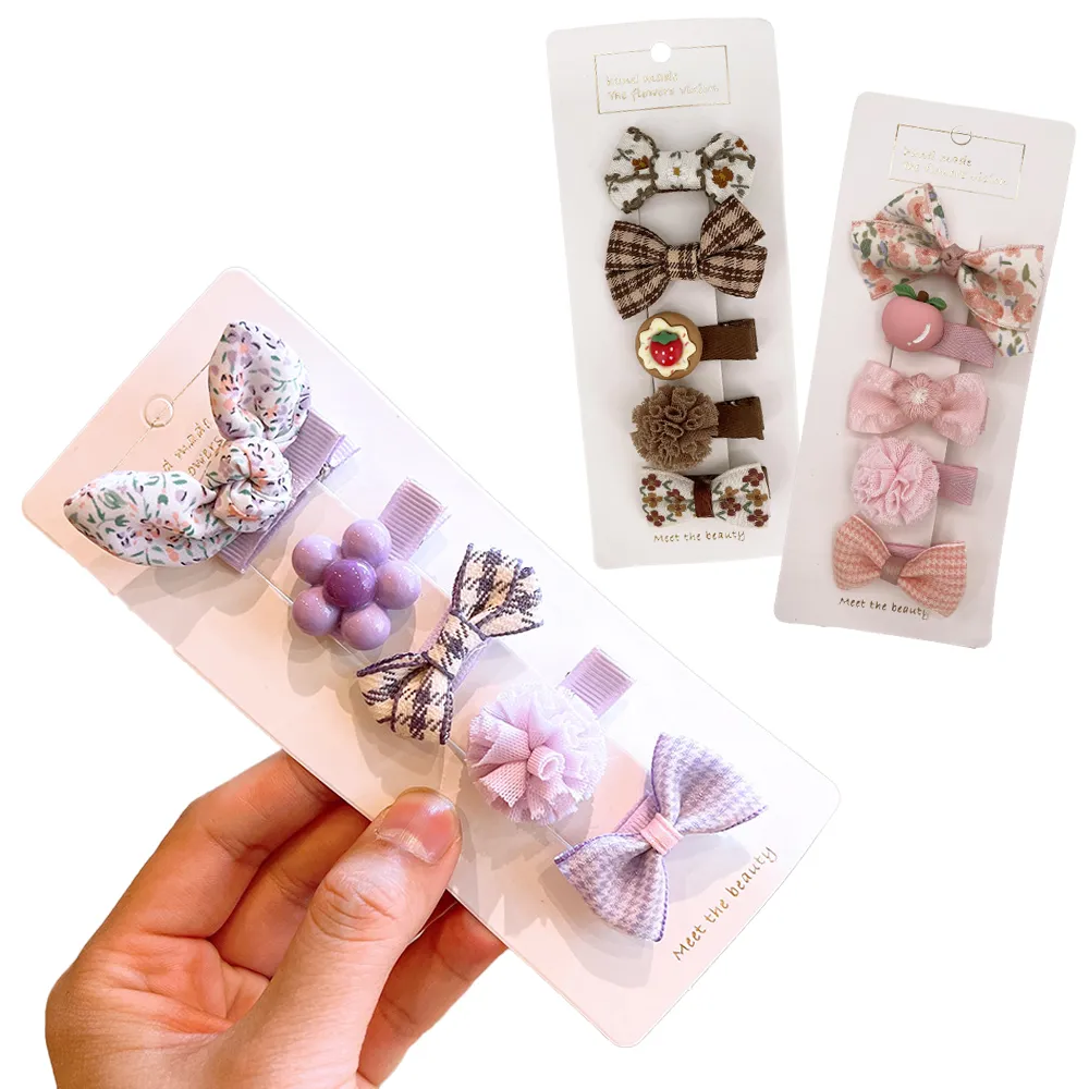 兒童髮飾甜美學院風格子蝴蝶結毛球全包鴨嘴夾 兒童髮飾【蘋果小舖】 (FF)2002 A6 歷史價格詳細信息