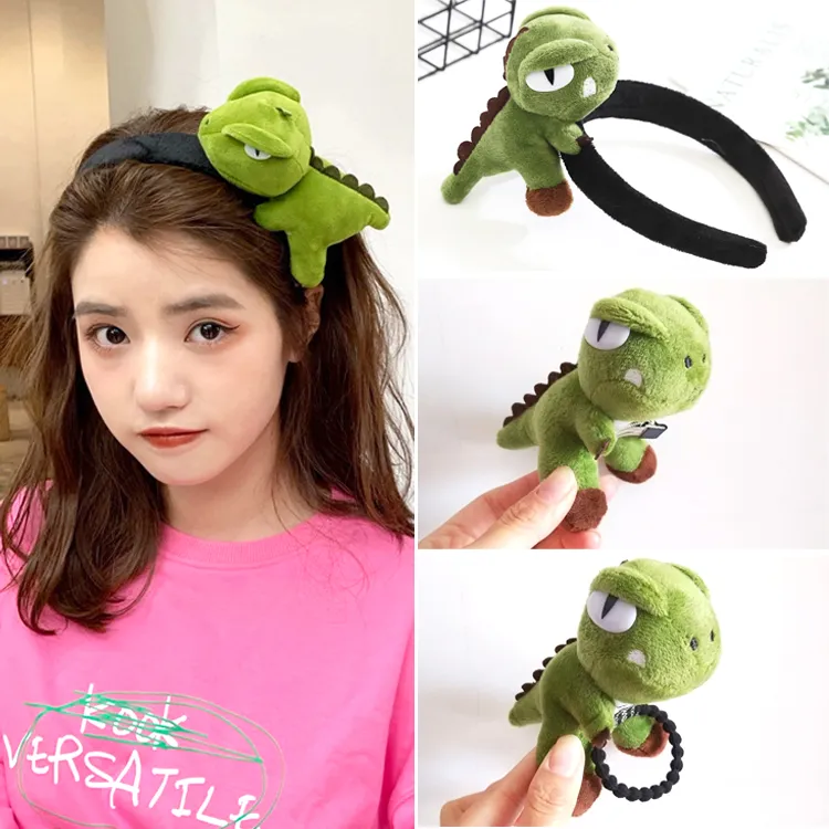 恐龍兒童髮箍恐龍造型髮箍兒童髮飾 42-30004【小品館】 歷史價格詳細信息