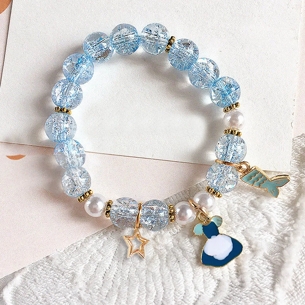 UNICO 兒童甜美元素串珠手鍊/配飾-粉彩色 歷史價格詳細信息