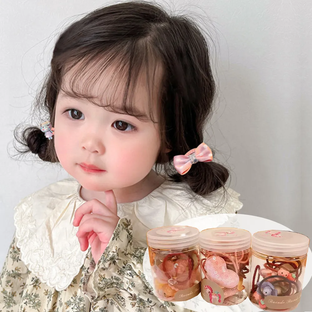 罐裝髮飾DIY髮束髮圈現貨團購 歷史價格詳細信息