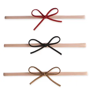 美國 baby bling 蝴蝶結髮飾/髮夾2入組_純美粉格(BBPB004) 歷史價格詳細信息