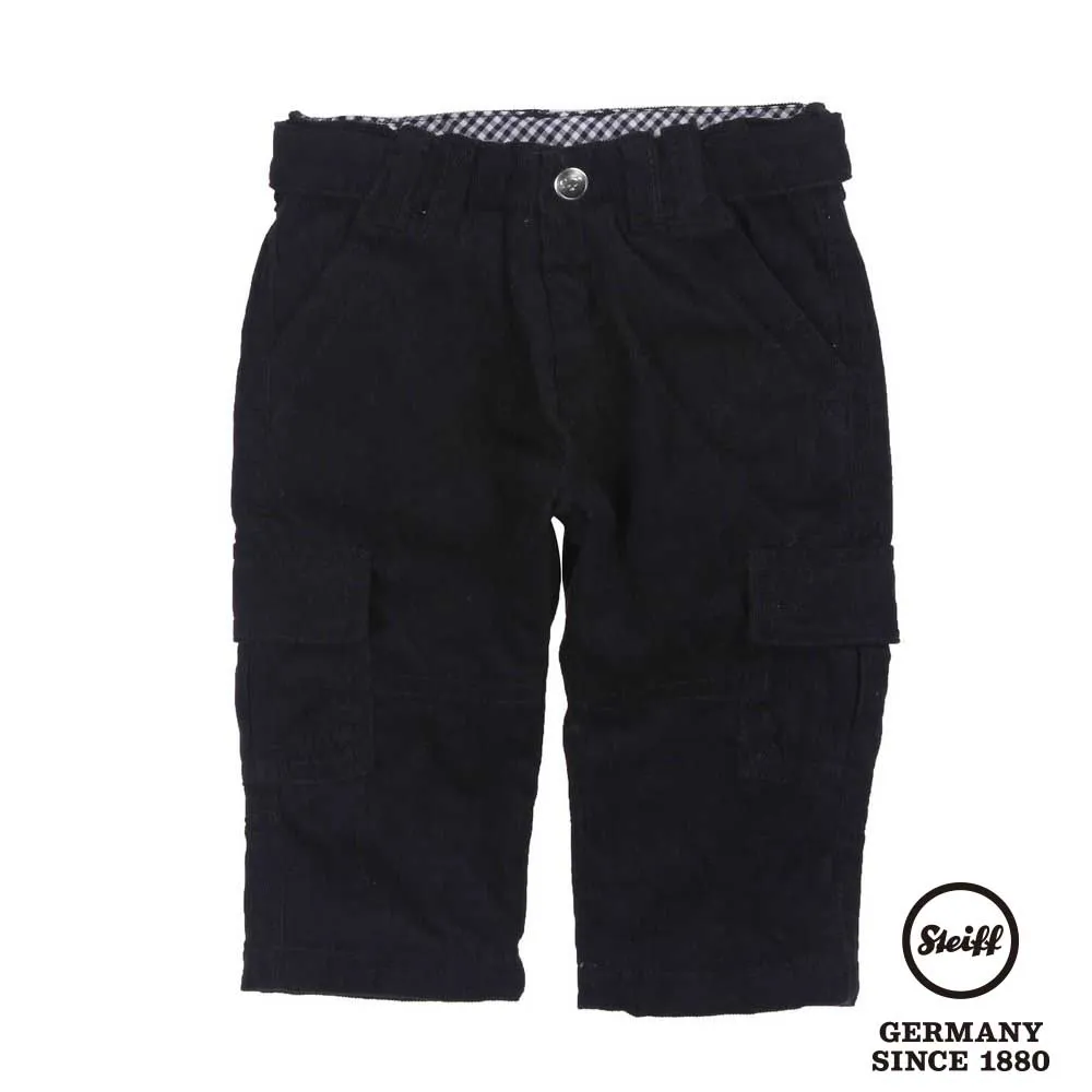 STEIFF德國精品童裝 - 休閒長褲 黑色(荷葉邊口袋) 歷史價格詳細信息