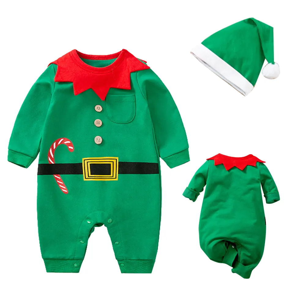 長袖連身衣 聖誕老人 連身兔裝 + 聖誕帽 兒童cosplay 扮演服 戲劇表演 造型服 童裝 SK2471 歷史價格詳細信息