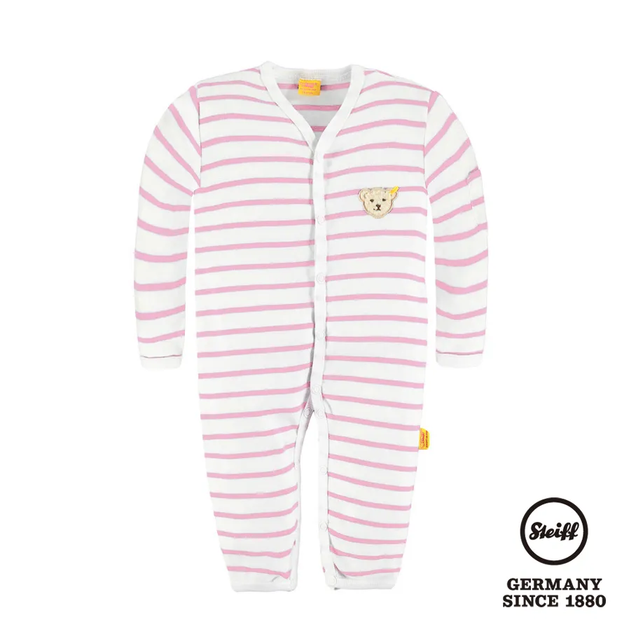 STEIFF德國精品童裝 - 條紋 圓頂帽 粉(62圍巾/帽子) 歷史價格詳細信息