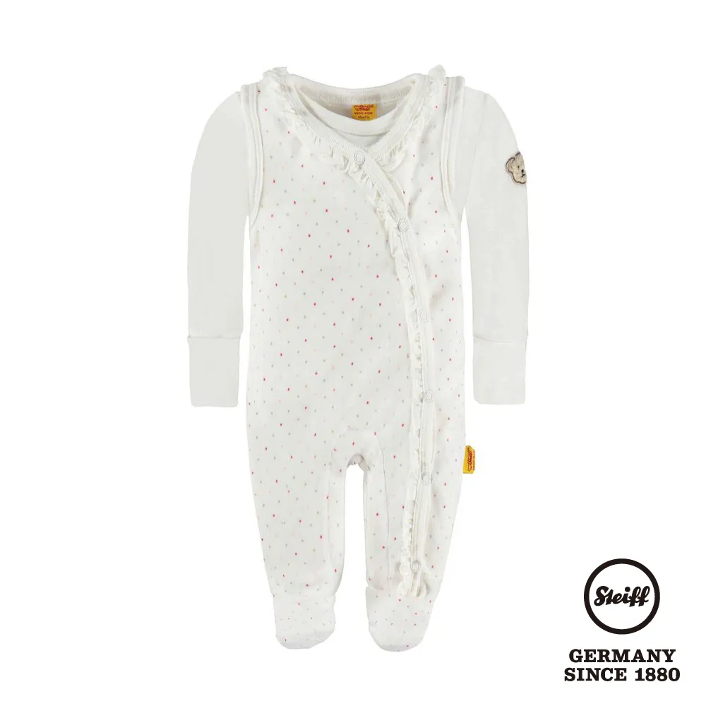 STEIFF德國精品童裝 - 長袖連身衣 粉色(小鳥) 歷史價格詳細信息