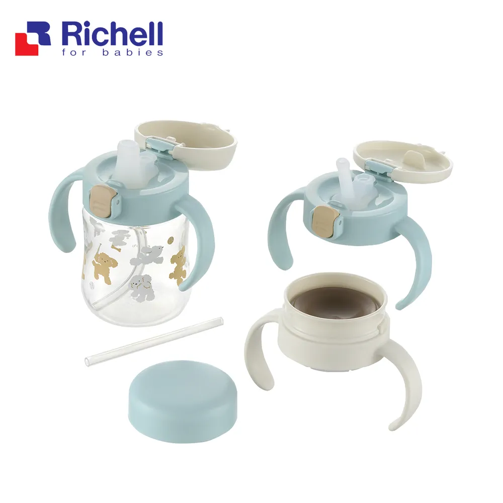 Richell 利其爾 TLI三代 360度防漏直飲水杯 200ml【宜兒樂】 歷史價格詳細信息