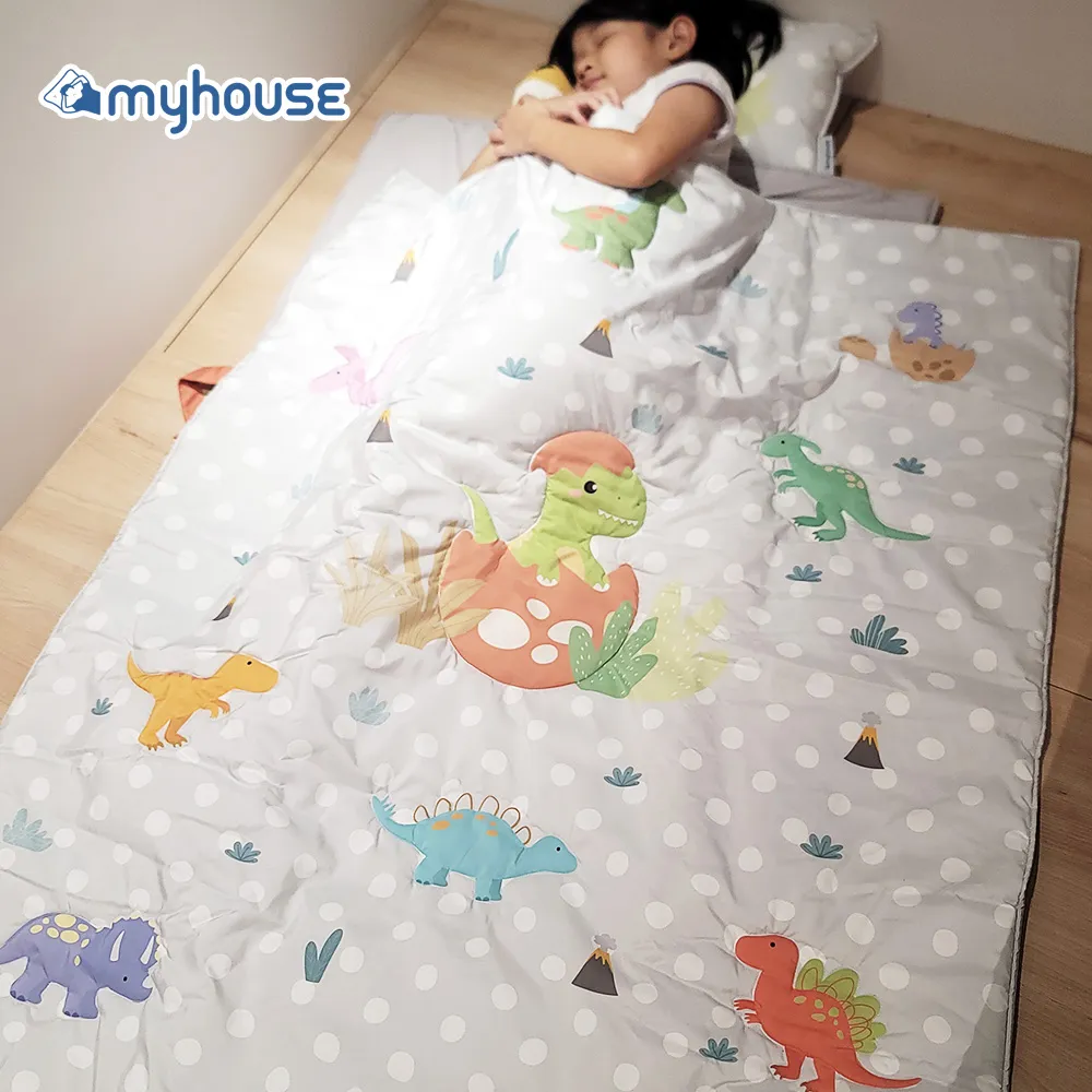 myhouse韓國  防蟎兒童睡袋 - 雲朵橘[免運費] 歷史價格詳細信息