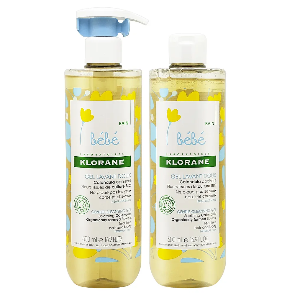 【KLORANE 蔻蘿蘭寶寶】金盞花洗髮沐浴精500ml+金盞花清爽身體乳 500ml 歷史價格詳細信息