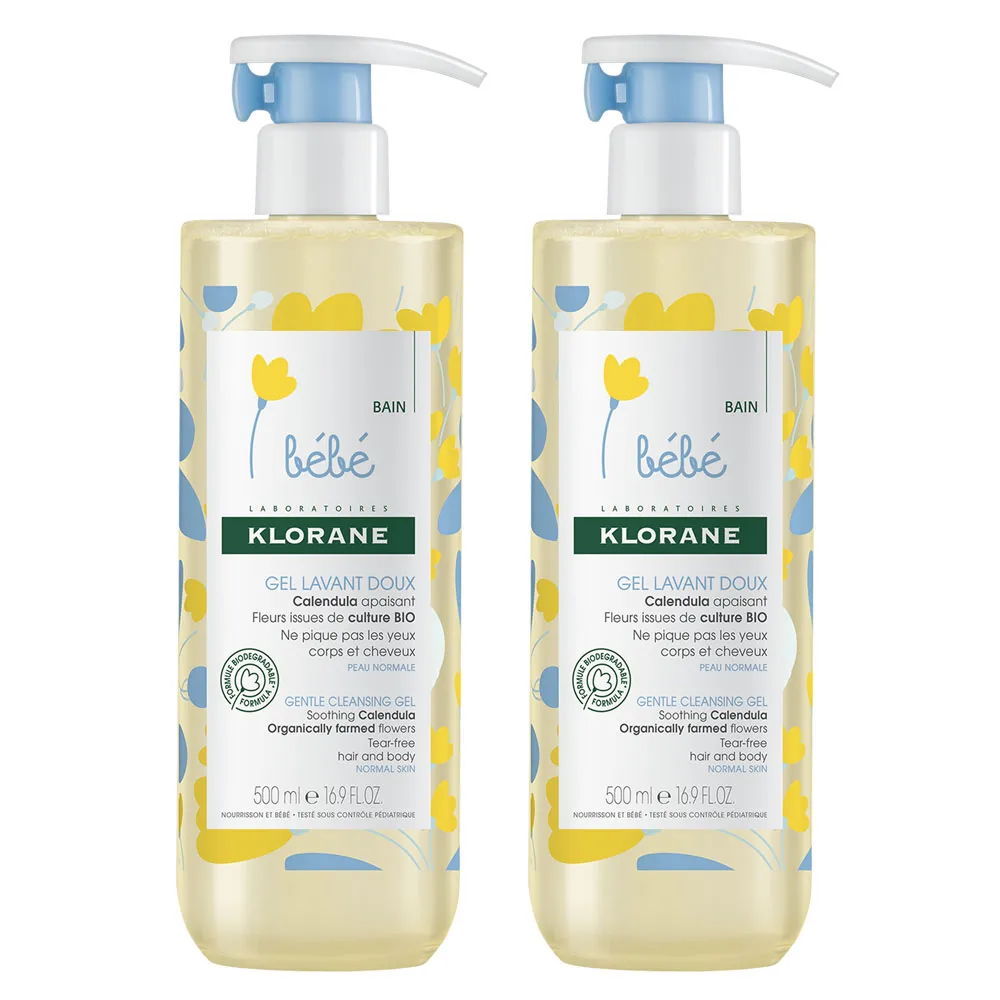 Klorane bebe 法國蔻蘿蘭寶寶-金盞花沐浴護膚新生禮盒 歷史價格詳細信息
