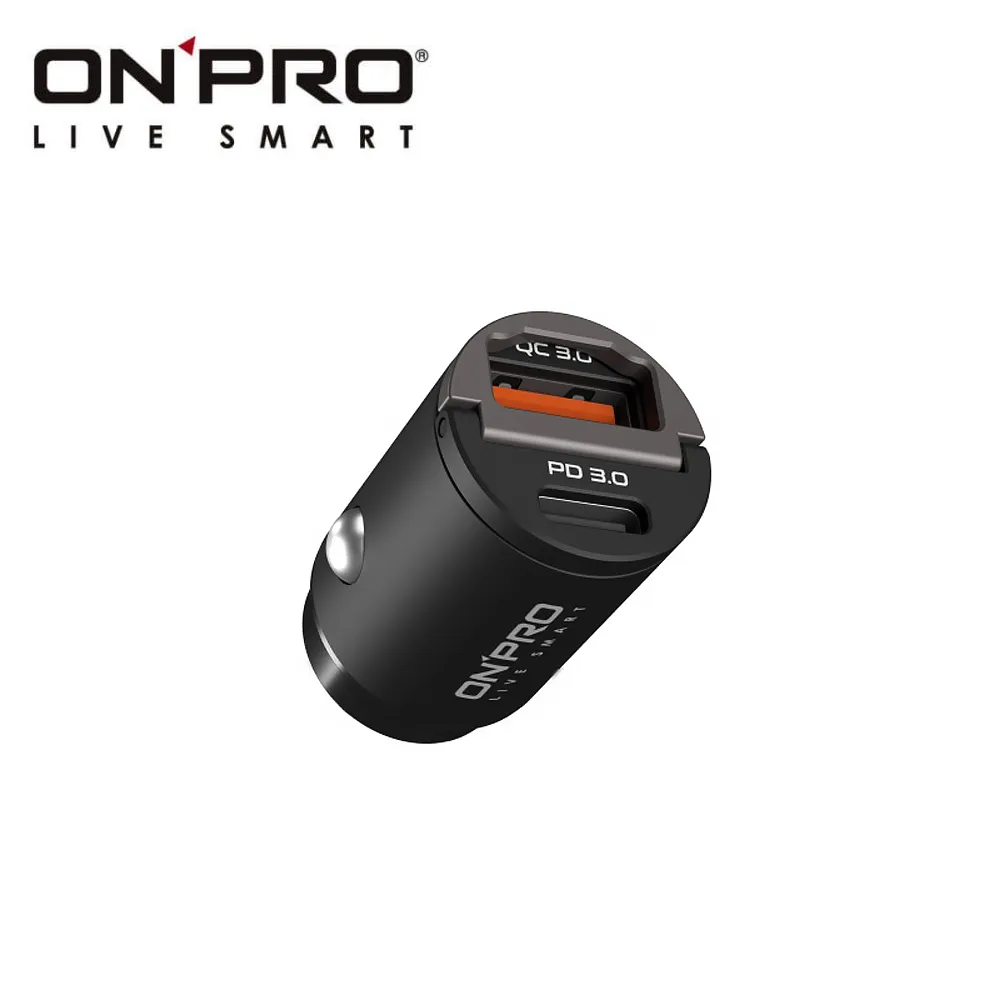 ONPRO-QC3.0車充GT-2PQC3-6.0A鈦【麗車坊33350】 歷史價格詳細信息