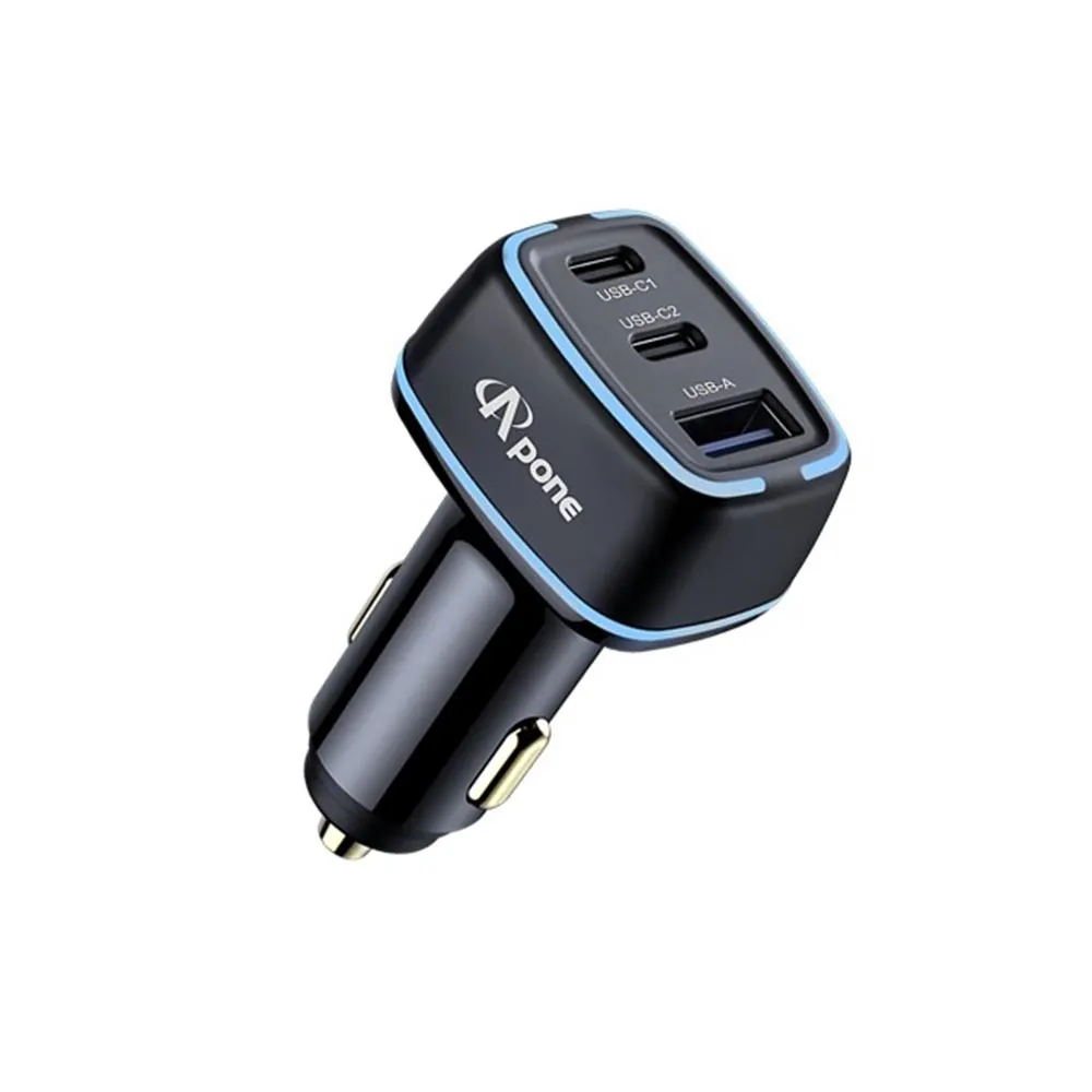 【Apone】105W PD+QC 3孔 快充車用充電器 歷史價格詳細信息