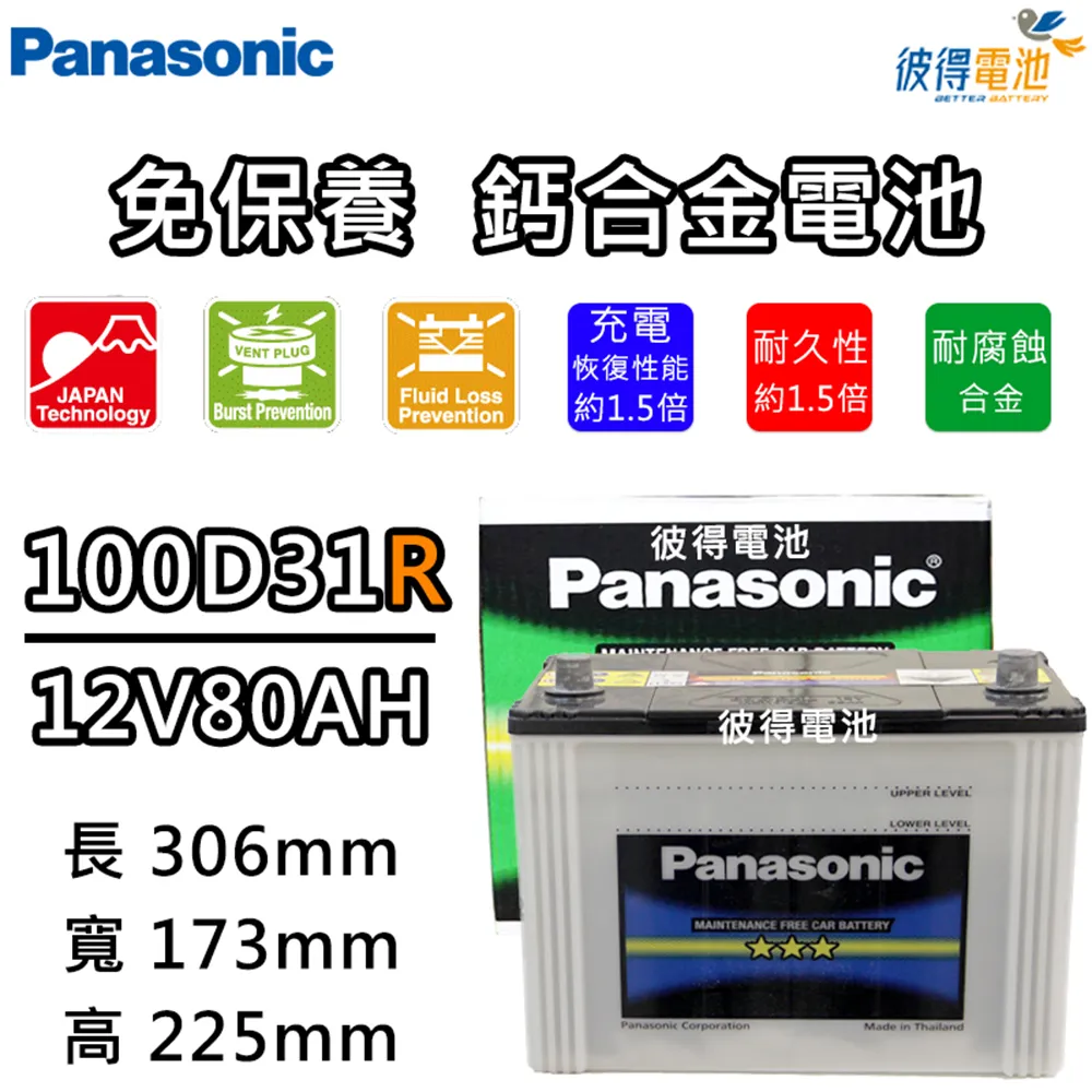 【Panasonic 國際牌】100D23R CAOS(充電制御電瓶 銀合金 免保養 JP日本製造) 歷史價格詳細信息