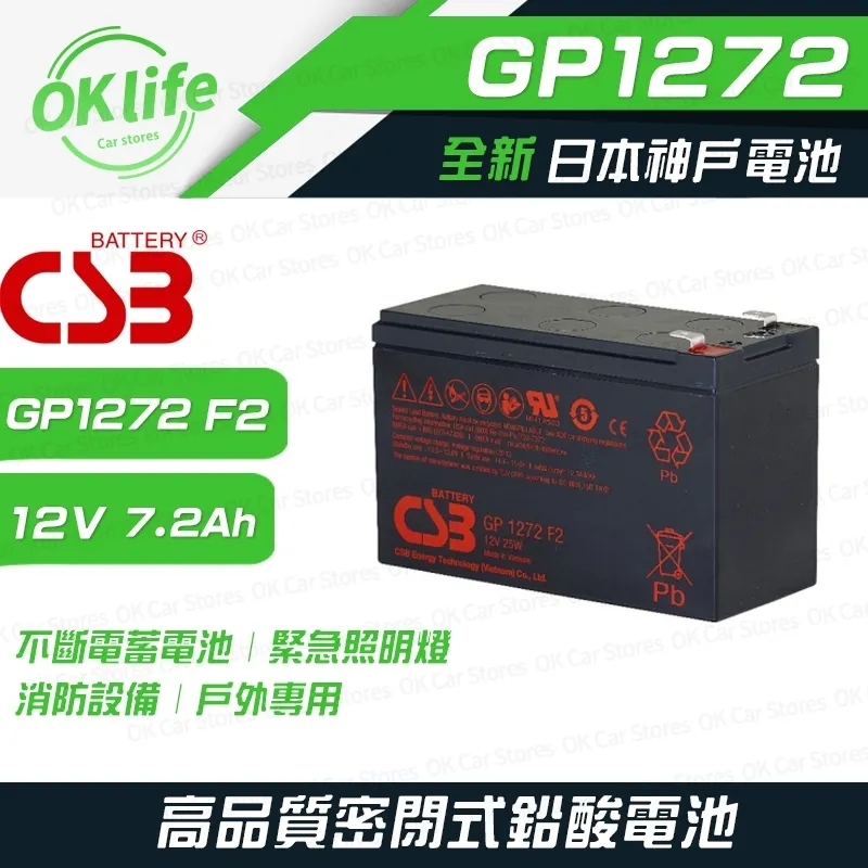 【CSB】全新神戶CSB電池 GP6120 6V 12Ah (適用NP12-6)(緊急照明燈、電子設備、兒童電動車) 歷史價格詳細信息