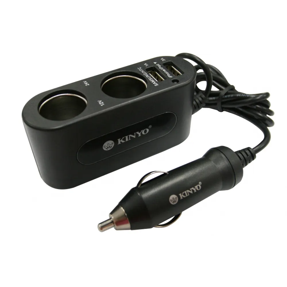 KINYO車用2孔+雙USB 擴充點煙器(CRU-19) 歷史價格詳細信息