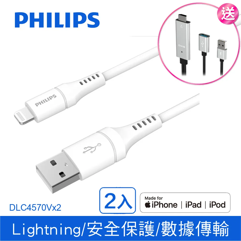 (2入組)PHILIPS飛利浦 USB+Type-C 30W PD充電器 DLP5320C 歷史價格詳細信息