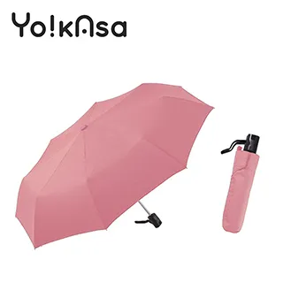 【Yo!kAsa】簡約素色自動開收折傘 鋼骨傘架PRO款(四色任選) 歷史價格詳細信息