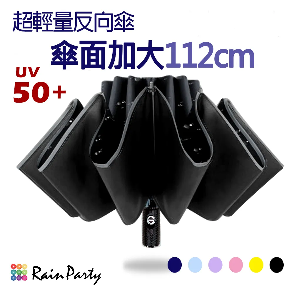 好傘王 自動反向傘_輕白款電光黑膠降溫反向自動傘 買一送一 (多色任選) 歷史價格詳細信息