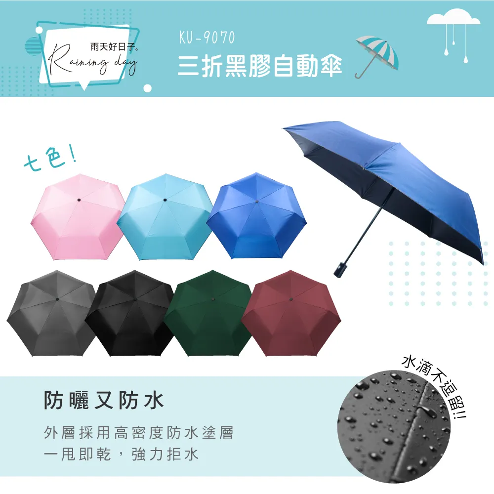 【KINYO】23吋三折北歐風自動傘 KU-9775 歷史價格詳細信息