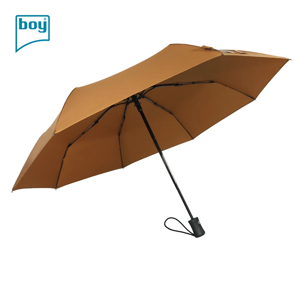 【德國boy】超潑水防風三折自動開收傘_卡司特灰 歷史價格詳細信息