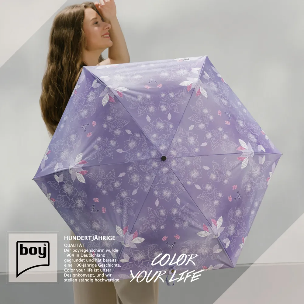 【德國boy】全遮光防曬迷你傘 桃樂絲 迷你 輕量 素色 紫色 防曬 隔熱 抗uv 黑膠 小包包 短傘 歷史價格詳細信息
