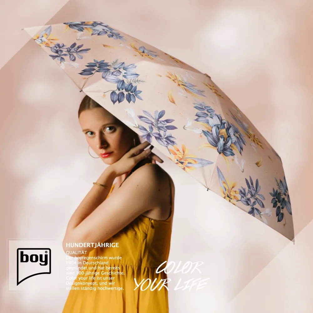 【德國boy】全遮光防曬晴雨傘 印象布蕾拉 (藍) 藝術 分刷 漸層 防曬 隔熱 抗uv 黑膠 歷史價格詳細信息