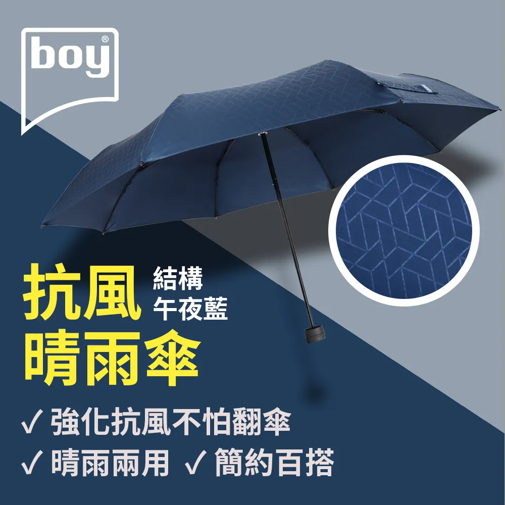 【德國boy】三折防風晴雨傘_(幾何-石板灰) 歷史價格詳細信息