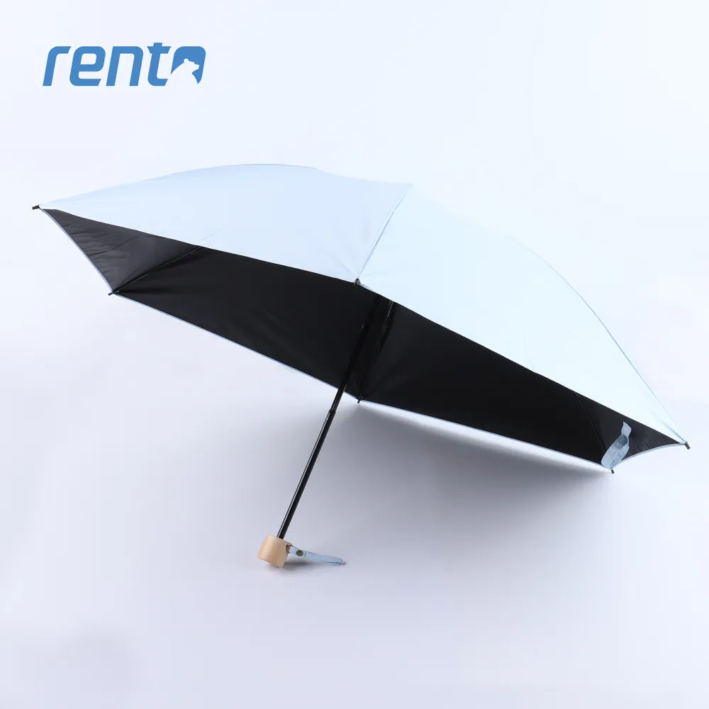 【rento】日式超輕黑膠蝴蝶晴雨傘_薄墨灰 歷史價格詳細信息