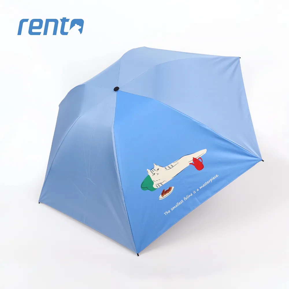 【rento】日式超輕黑膠蝴蝶傘-貓咪日常 (吃餅乾篇) 歷史價格詳細信息