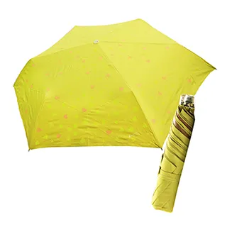 舒亦媚-抗UV防曬三折晴雨傘(甜心-綠底桔心) 價格比較,價格查詢,歷史價格詳細信息