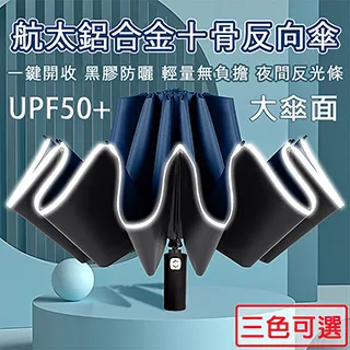 十骨黑膠反向傘 自動傘 雨傘 遮陽傘 大雨傘 折疊傘 反向折疊傘【BE957】 歷史價格詳細信息