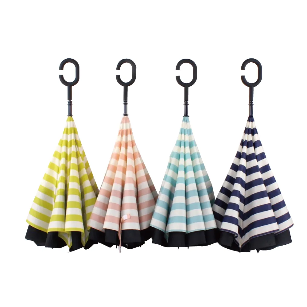 (2袋)生活良品-雙層大傘面手動傘反向傘-黑色 歷史價格詳細信息