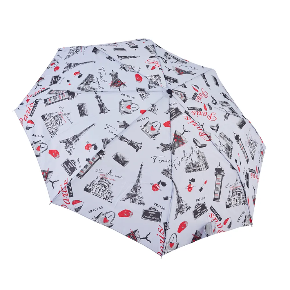 RAINSTORY雨傘-漫遊巴黎抗UV手開迷你口袋傘 歷史價格詳細信息