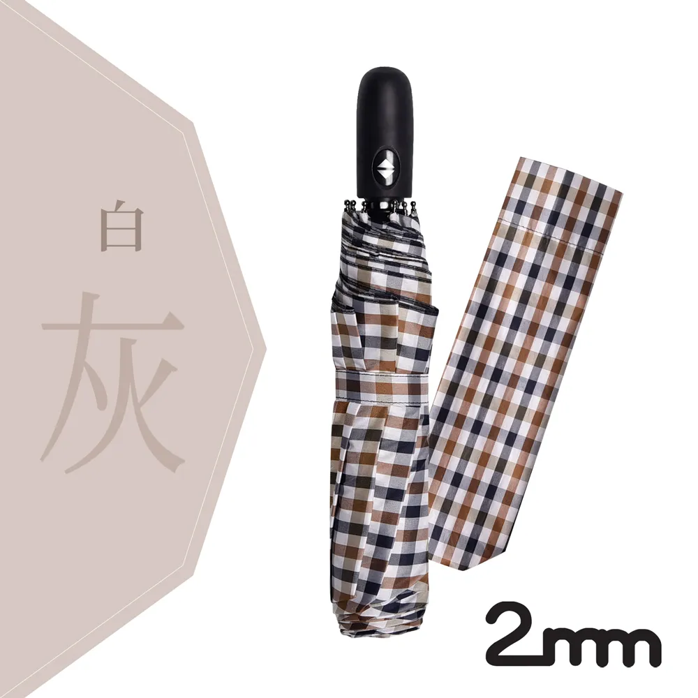 【2mm】超大!風潮條紋 超大傘面安全自動開收傘(藍綠) 歷史價格詳細信息