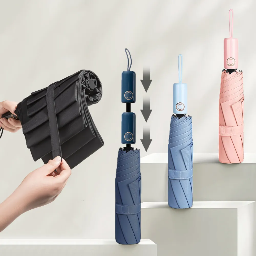 防回彈UV輕量自動折傘(米白色)[大買家] 歷史價格詳細信息