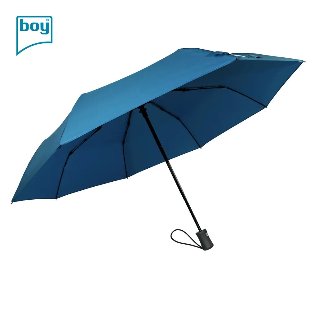【德國boy】超潑水防風三折自動開收傘_卡司特灰 歷史價格詳細信息